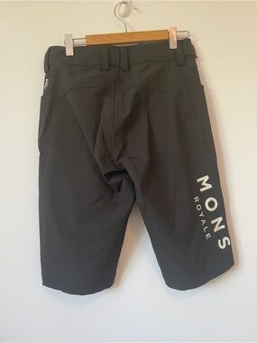 Mons Royale Women's Black MTB Shorts